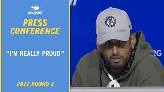 Nick Kyrgios Press Conference | 2022 US Open Round 4