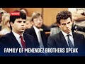 Watch live: Family of Erik and Lyle Menendez host a press conference at the Los Angeles Courthouse