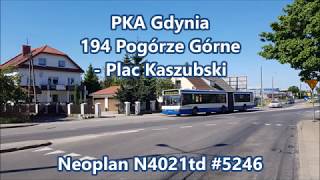 PKA Gdynia - linia 194, Neoplan N4021td #5246