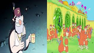 Portaling in Real Time | Rick & Morty + Gravity Falls