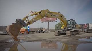 United Rentals Large Excavators