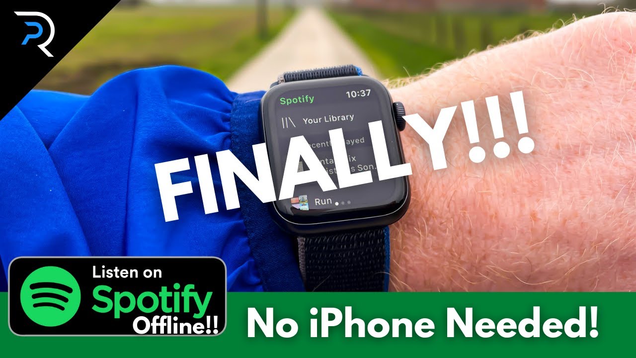 OFFLINE Spotify Apple Watch!! (How To Use Spotify On Apple Watch ...