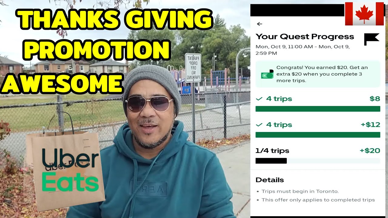 THANKS GIVING UBER PROMOTION AWESOME - YouTube