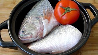 Ms. Ma's Kitchen-Making a creative cuisine: Stewed Striped bass with tomato