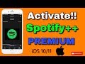 PREMIUM Spotify++ Gets on Your iPhone (NO Jailbreak/NO Computer) iOS  10/11