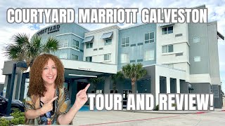 Galveston Port Pre-Cruise Hotel Tour and Review Courtyard Marriott