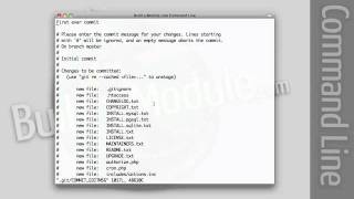 7. How to edit and save text files on the command line with VIM (a Drupal how-to)