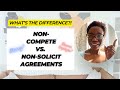 What's the difference between Non-Compete and Non-Solicit Agreements