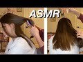 ASMR | Hair Brushing, Scalp Check, And Back Tracing.