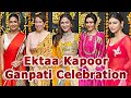 Ekta Kapoor's Ganpati Celebration 2024 | TV Celebs | Bollywood Celebs