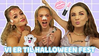 GØR DIG KLAR MED OS + MINI VLOG: Halloween fest! ft. Signe Kragh \u0026 Jasmin Lind