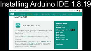 How to install Arduino IDE 1.8.19?