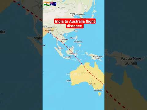 Is Australia Far from India?