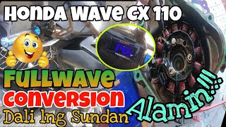 Honda Wave CX 110 Fullwave Conversion. Dali lng Sundan. Alamin.