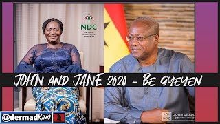 John \u0026 Jane - Be Gye yen! NDC 2020 Campaign song Music Video ( Jerusalema Cover)