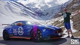 My Aston Martin GT8 Attacked Stelvio Pass... AND ME!!