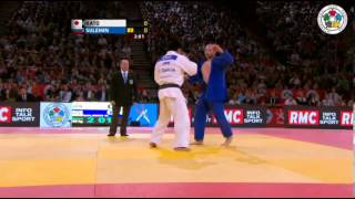 Judo Grand Slam Paris 2013: Hirotaka KATO (JPN) - Grigorii SULEMIN (RUS) Bronze [-90kg]