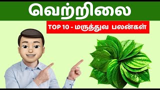 Vetrilai Health Benefits in Tamil | Top 10 Betel leaves benefits | வெற்றிலை பயன்கள் |