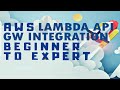AWS Lambda API Gateway Integration Part 1