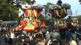 【観音寺祭】参號酒、四號上若　中狂い(2009.10.17)