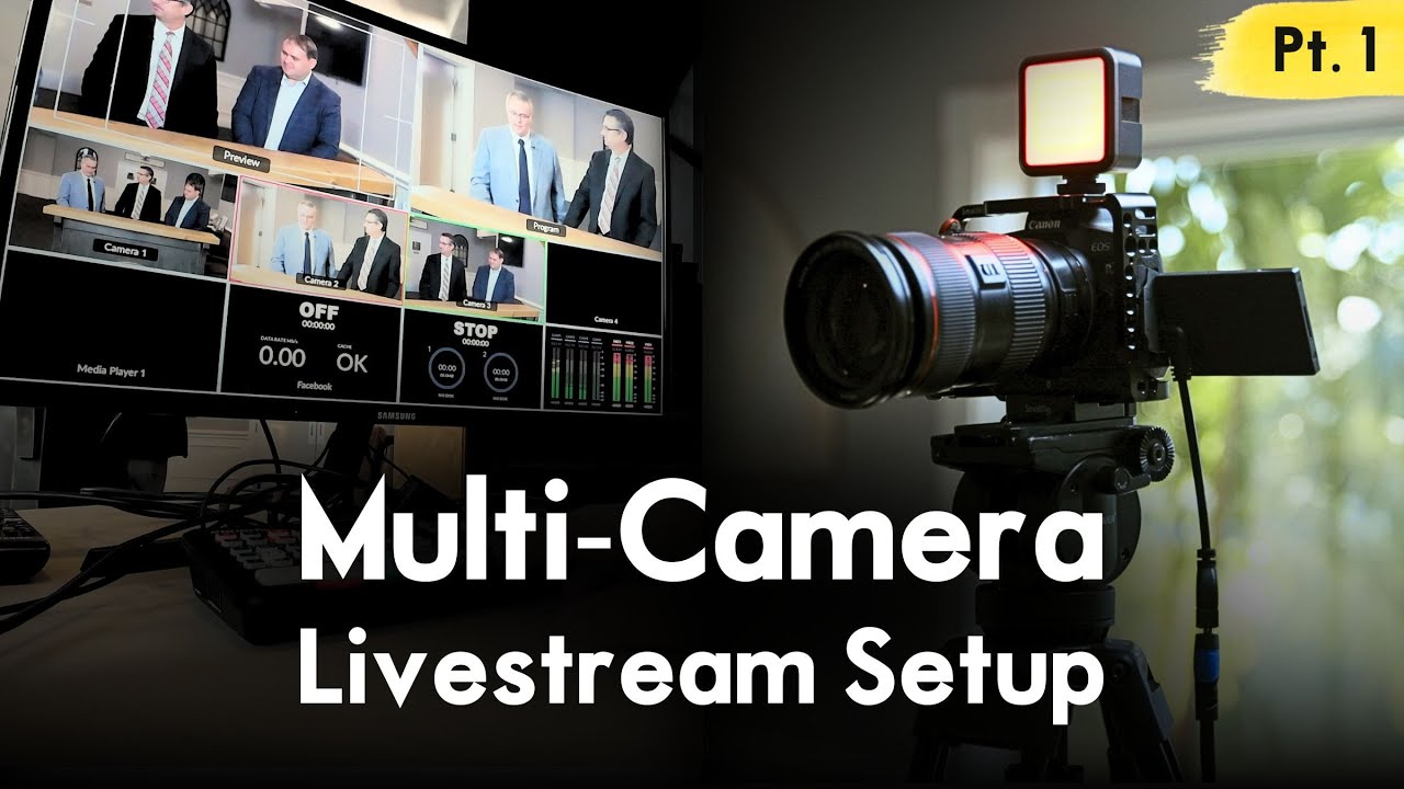 My Multi Camera Livestream Setup Budget Setup Youtube