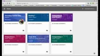One Assignment and Multiple Classes in Google Classroom