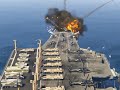 ireani fighter jet drone big attack on isreali military and boats in gta 5