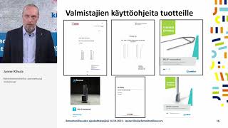 Betoniteollisuuden ajankohtaispäivä - Janne Kihula, betonielementteihin asennettavat metalliosat