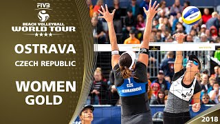 Hermannova/Slukova vs. Bansley/Brandie | 4* Ostrava - FIVB Beach Volleyball World Tour 17/18