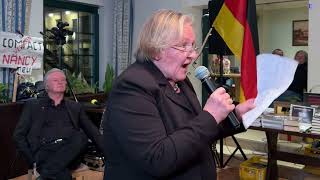 Groß Ernsthof - Bürgerrechtlerin Angelika Barbe beim  Bürgerdialog 08-02 -2025