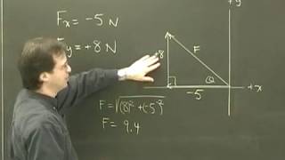 Vector Components Part 5 Physics Lesson
