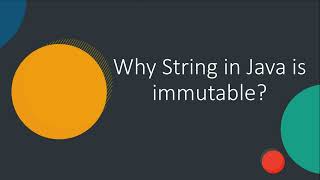 Why String in Java is Immutable #shorts #coding #interview