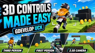 GDevelop 3D Controls Made Easy | Universal Controller Kit UCK