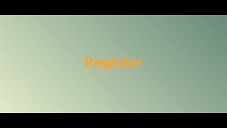 Registration 2023 tutorial