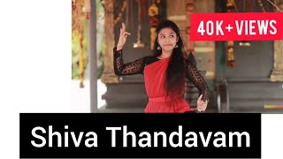 SHIVA THANDAV STOTHRAM Dance Cover| Pooja Shyam