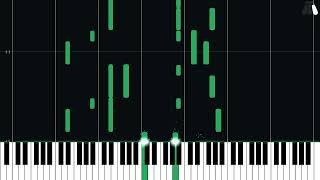 Title Theme - Metroid - Easy Piano Tutorial