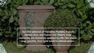 Vast Collection of European-style Planters by Authentic Provence