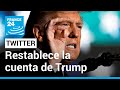 Twitter levanta el veto a Trump, pero el exmandatario afirma que no retornará a esa red social