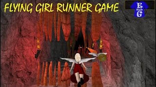 NOOB vs PRO vs HACKER in Flying Girl Runner | Android iOS Games | #EGHUBDOTT  #flyinggirlrunner