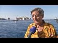 REPORTAGE - Les rescapés du Costa Concordia viennent assister à son remorquage - 21/07