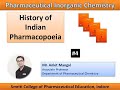 History of Indian Pharmacopoeia by Mr. Ankit Mangal