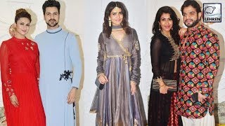 TV Celebs Attend Sandiip Sickand's Pre-Diwali Bash 2017 | Divyanka Tripathi | Karishma Tanna