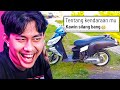 gua liat KENDARAAN viewer NGUAWOR!! *motornya kawin silang jir* 😂