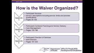 HCBS Waiver Amendment Overview