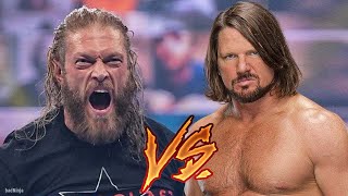 FULL MATCH - AJ Styles vs. Edge: WWE 2022