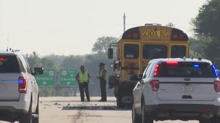 1 killed in Winnebago school bus crash