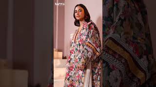 Safwa winter 2024 collection unstitched khaddar