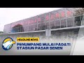 Arus Mudik Ramadan, Penumpang Mulai Padati Stasiun Pasar Senen