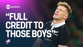 All Blacks star Damian McKenzie reacts after thrilling Autumn Nations win against Ireland 🔥