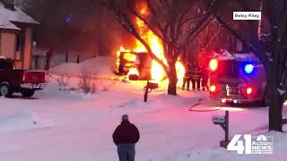 Video shows USPS truck catch on fire in Northland